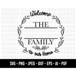 cod645- tree family monogram svg, family clipart, monogram svg, split monogram svg, family svg, family sign svg, tree mo
