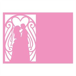 wedding card wedding card bride bride - svg download file - plotter file - cricut - card to fold card to fold