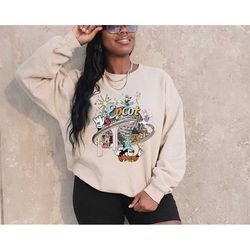 disney epcot sweatshirt, vintage epcot 1982 sweatshirt, vintage disney hoodie, mickey and friends, epcot trip sweatshirt