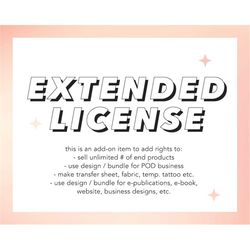 pod license for svg | license per design or bundle