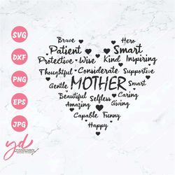 mother svg png | happy mother's day svg | mom mama mother svg | mother's day svg | love svg | gift for mom svg | word ar