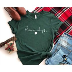 st. patrick's day lucky shamrock shirt. shamrock shirt. st patricks day shirt  drinking shirt. shenanigans. irish sweats