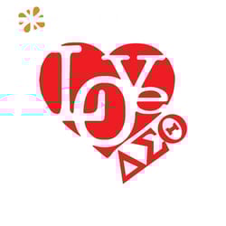 love delta sigma theta sorority svg, delta sigma theta, sigma theta gifts