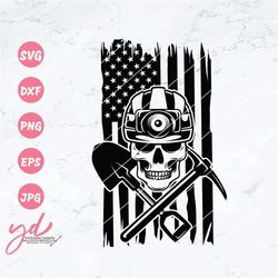 us mining skull svg | mining svg | coal miner skull svg | skull clipart | us miner svg | miner skull svg | coal mining s