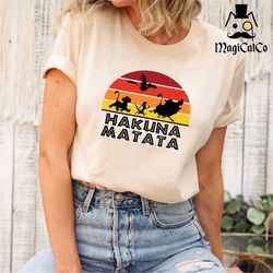hakuna matata sunset shirt, animal kingdom shirt, disneyworld shirt, disney animal kingdom, family vacation shirt