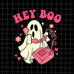 Hey Boo Svg, Scream Halloween Svg, Scream You Hang Up Svg, Funny Ghost Halloween Svg, Ghost Calling Svg, Cute Ghost Hall