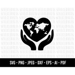 cod260-world map svg, world map clipart, world map svg cricut cut file, world map silhouette svg, map svg, includes svg/