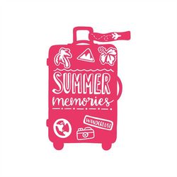 summer luggage sun vacation sea beach - summer luggage sun holiday sea beach - summer - svg download file - basteln - pl