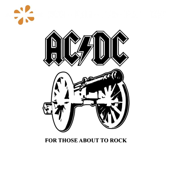 ACDC ROCK Svg, Trending Svg, Ac Dc For Those About To Rock S | Inspire ...