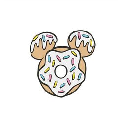 mouse head donut - mouse head donut - svg download file - plotter file - crafting diy plotter file