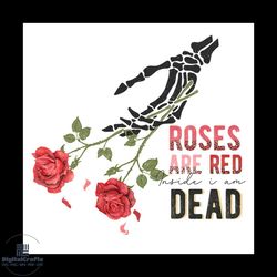 roses are red dead svg, valentine svg, roses svg, hand svg,dead svg, loves svg