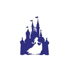 princess castle snow white castle - fairytale - fairy tale castle - digital download - plotter file - plotter file - sno
