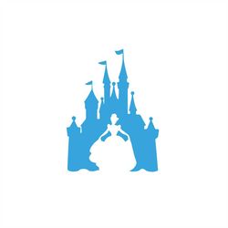 princess castle cinderella cinderella castle - fairy tale castle - fairy tale castle - digital download - plotter file -