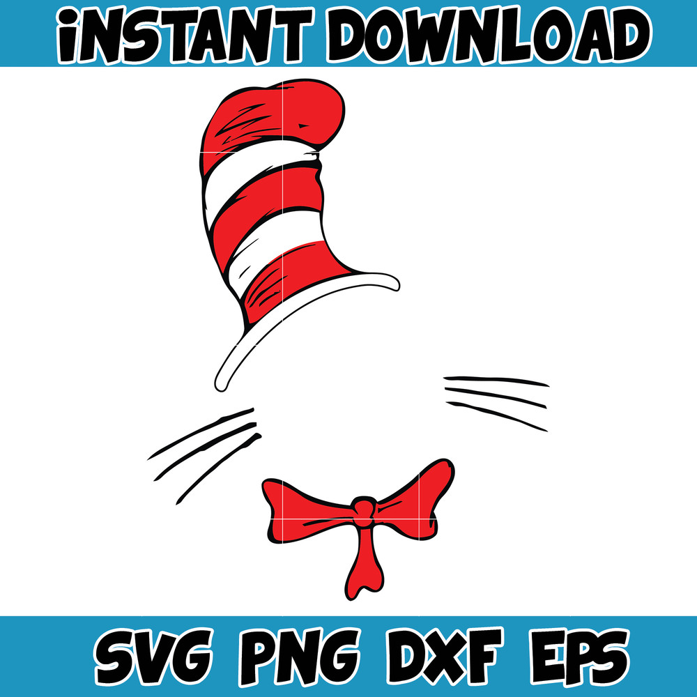 Dr Seuss Svg, Cat In The Hat SVG, Dr Seuss Hat SVG, Green Eggs And Ham Svg, Dr Seuss for Teachers Svg (196).jpg
