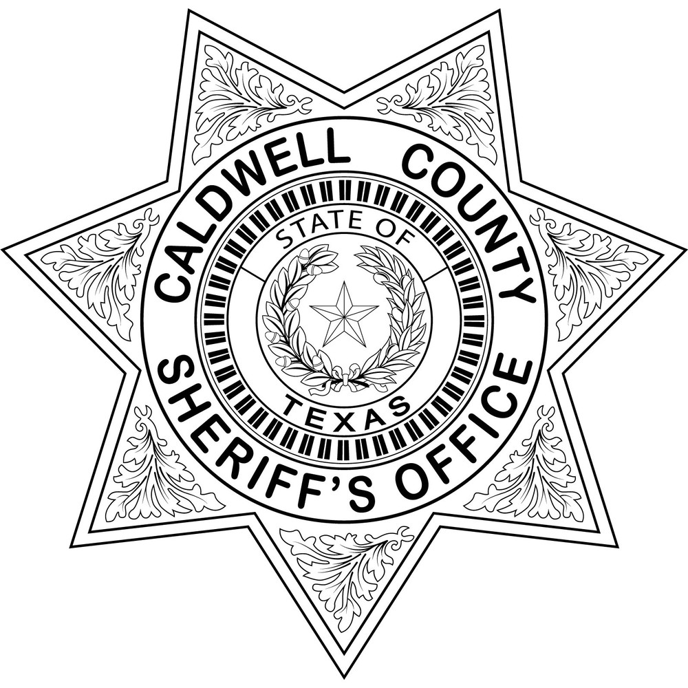 Caldwell County Sheriffs office badge Texas vector file.jpg