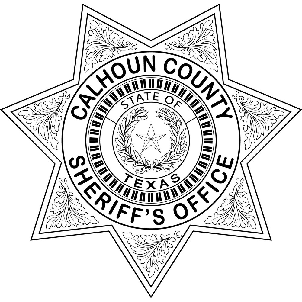 Calhoun County Sheriffs office badge Texas vector file.jpg