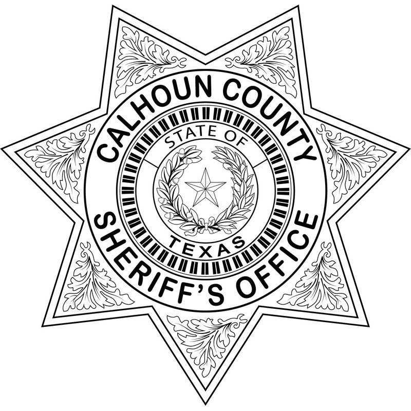 Calhoun County Sheriffs office badge Texas vector file.jpg