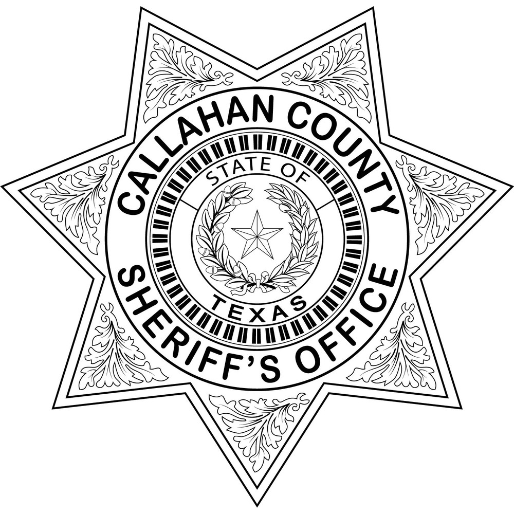 Callahan County Sheriffs office badge Texas vector file.jpg