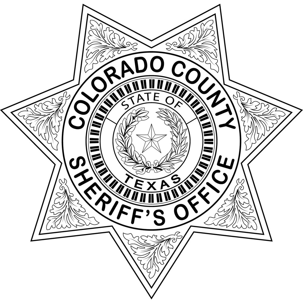 Colorado County Sheriffs office badge Texas vector file.jpg