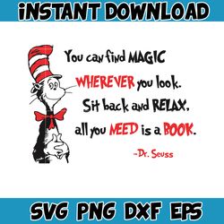 Dr Seuss Svg, Cat In The Hat SVG, Dr Seuss Hat SVG, Green Eggs And Ham Svg, Dr Seuss for Teachers Svg (46)