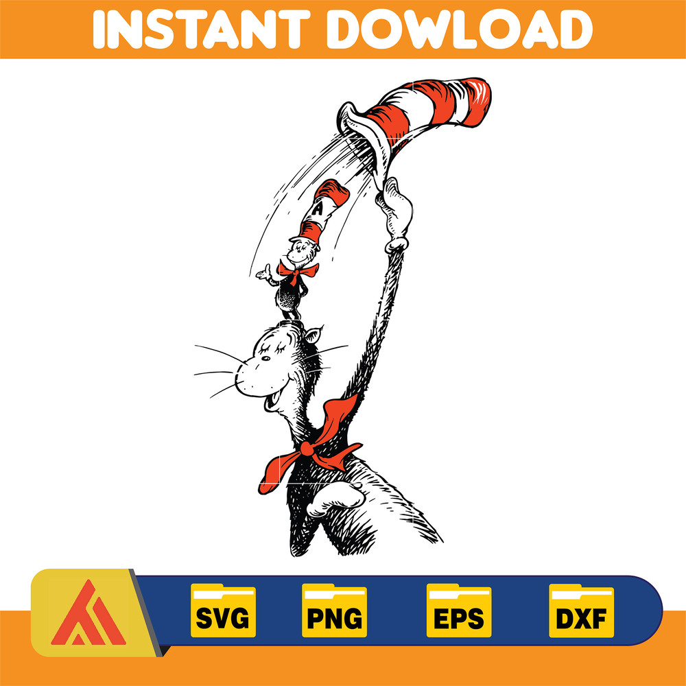 Dr Seuss Svg, Cat In The Hat SVG, Dr Seuss Hat SVG, Green Eggs And Ham Svg, Dr Seuss for Teachers Svg (164).jpg