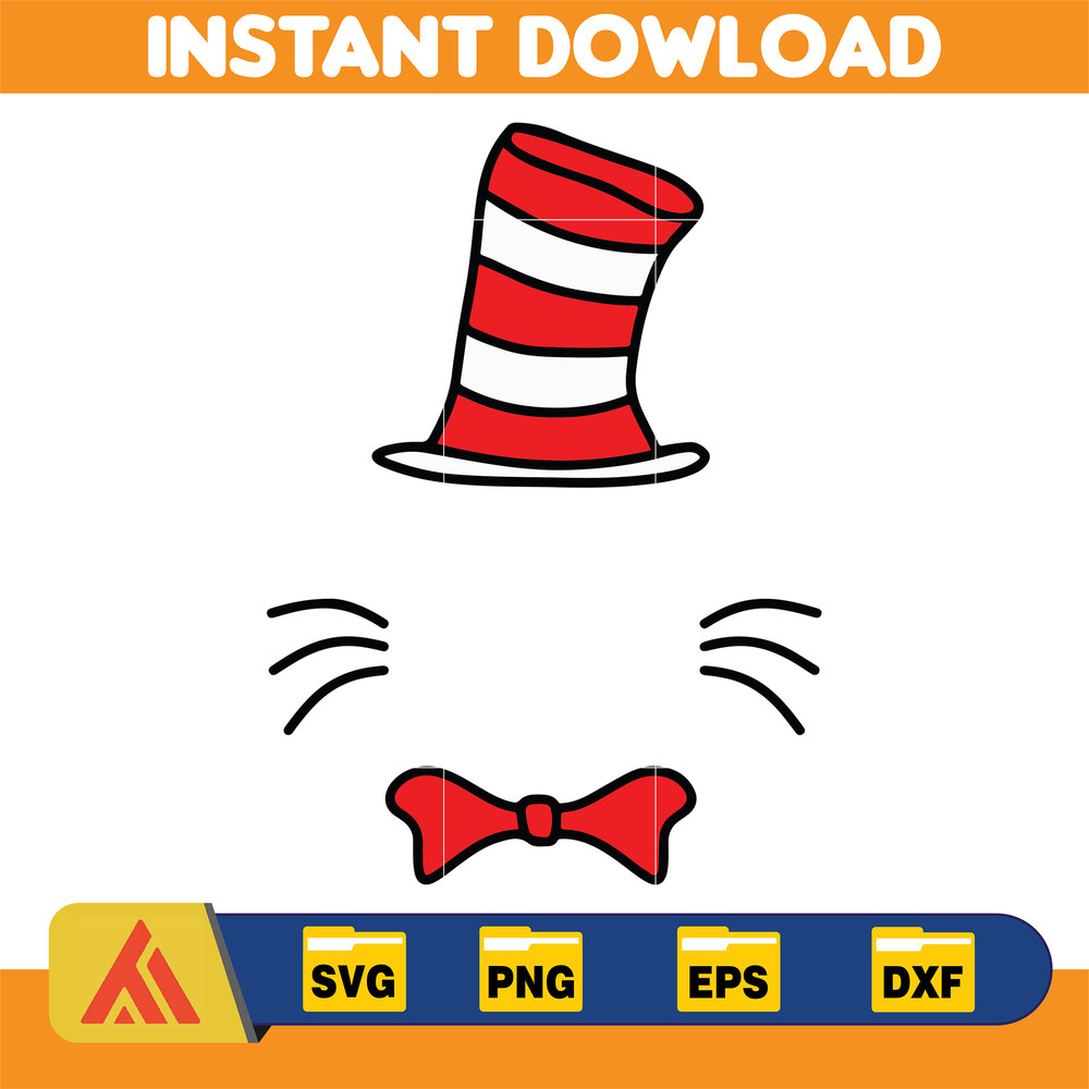 Dr Seuss Svg, Cat In The Hat SVG, Dr Seuss Hat SVG, Green Eggs And Ham Svg, Dr Seuss for Teachers Svg (170).jpg
