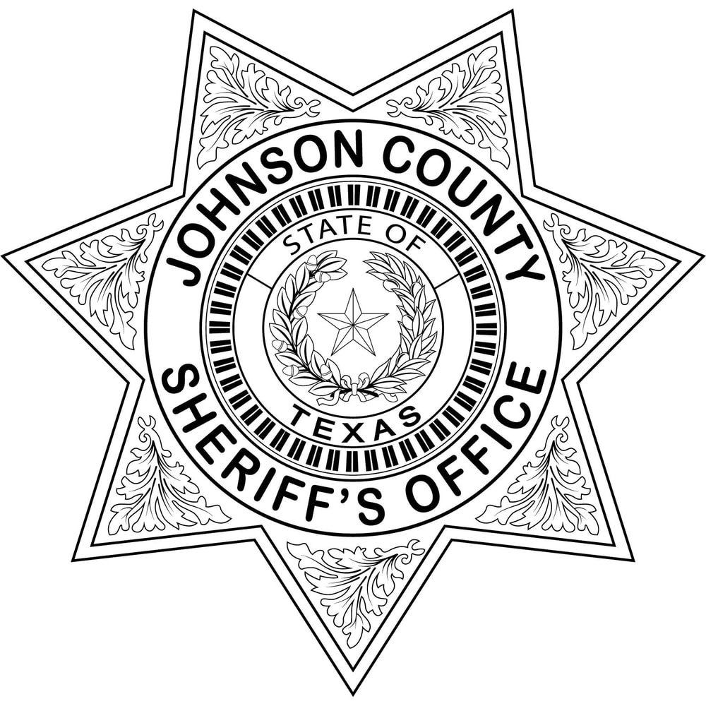 Johnson County Sheriffs office badge Texas vector file.jpg