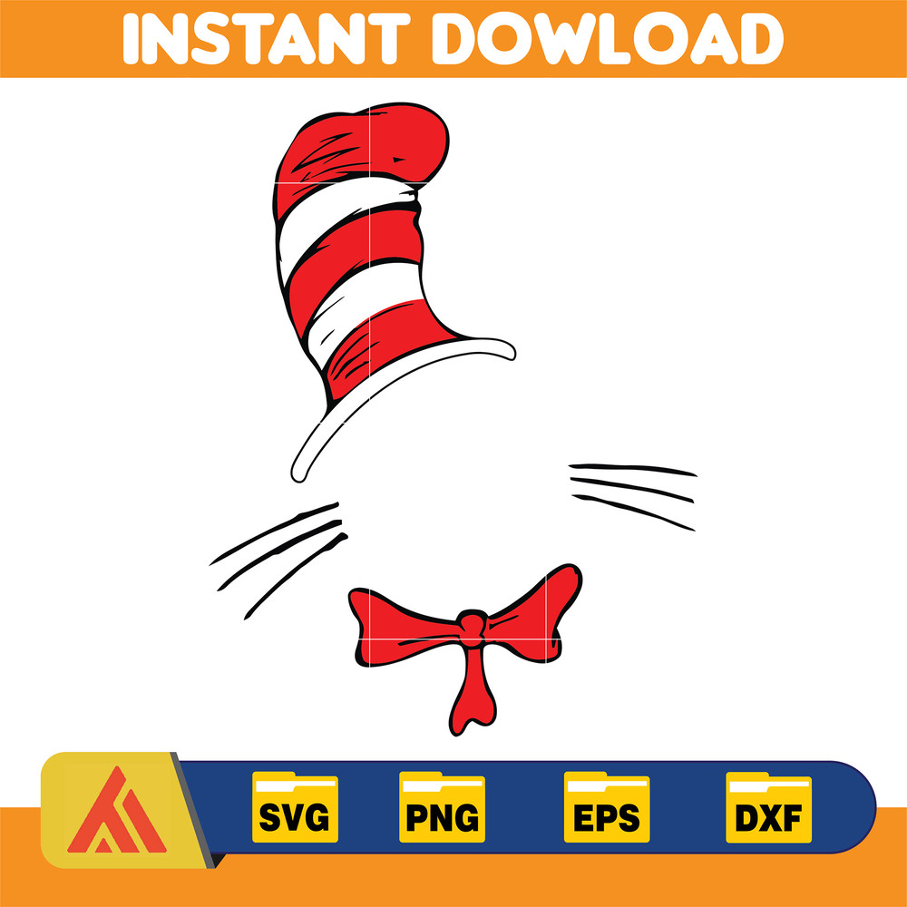 Dr Seuss Svg, Cat In The Hat SVG, Dr Seuss Hat SVG, Green Eggs And Ham Svg, Dr Seuss for Teachers Svg (196).jpg