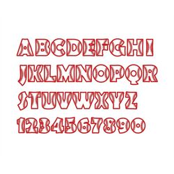 baseball alphabet svg files, baseball alphabet clipart, baseball alphabet files for cricut