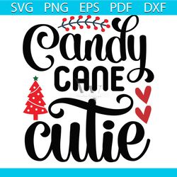 candy cane cutie svg, christmas svg, xmas svg, christmas candy cane svg