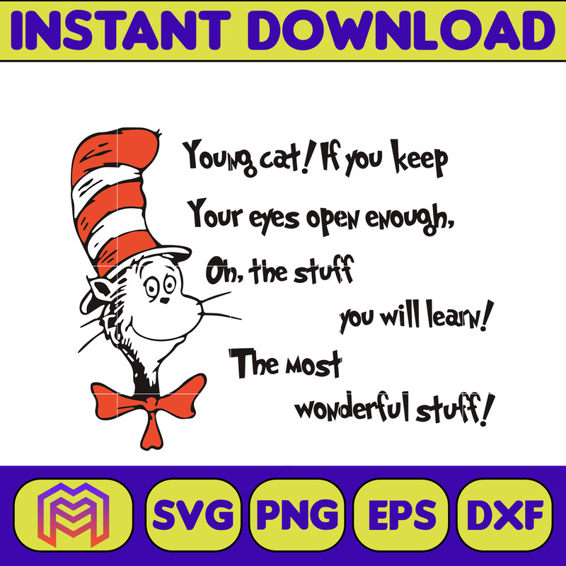Dr Seuss Svg, Cat In The Hat SVG, Dr Seuss Hat SVG, Green Eggs And Ham Svg, Dr Seuss for Teachers Svg (50).jpg