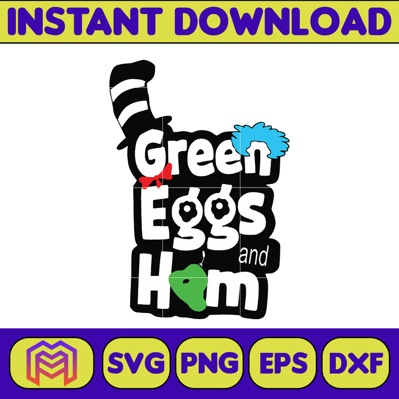 Dr Seuss Svg, Cat In The Hat SVG, Dr Seuss Hat SVG, Green Eggs And Ham Svg, Dr Seuss for Teachers Svg (180).jpg
