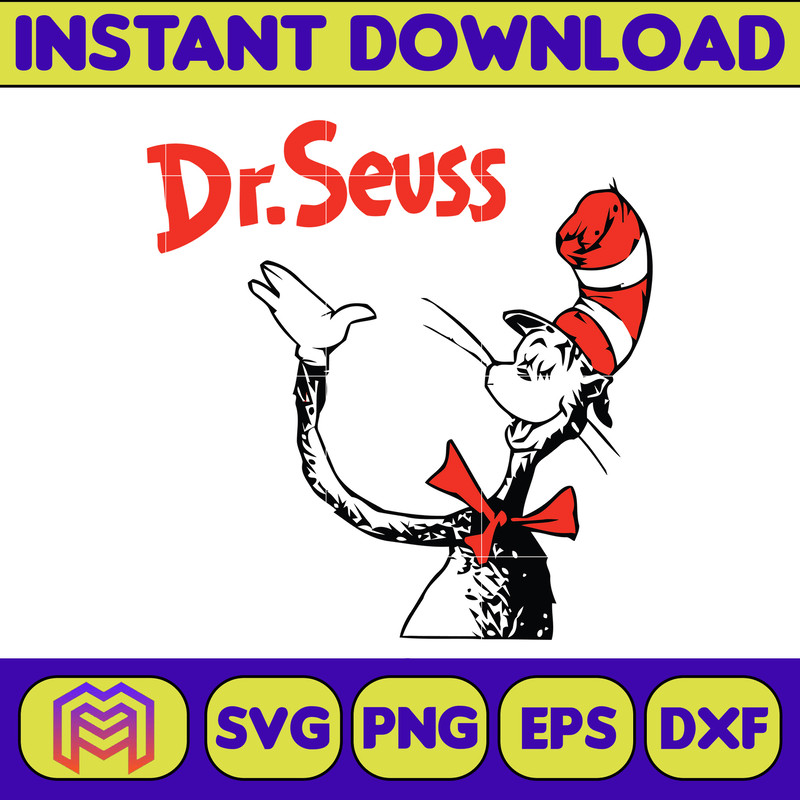 Dr Seuss Svg, Cat In The Hat SVG, Dr Seuss Hat SVG, Green Eggs And Ham Svg, Dr Seuss for Teachers Svg (187).jpg