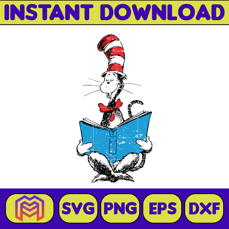 Dr Seuss Svg, Cat In The Hat SVG, Dr Seuss Hat SVG, Green Eggs And Ham Svg, Dr Seuss for Teachers Svg (197).jpg