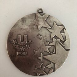 Olympic Silver Winner Medal FISU Universiade Belgrade 2009 Award Rarity