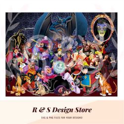 villains, evil, queens, kings, thugs, devil, together, tumblers, png