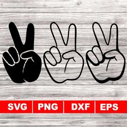 peace sign svg, peace hand sign svg, peace svg, instant download, peace hand signs signals svg, peace sign hand symbol,