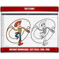 woody svg, woody svg, buzz svg, toy story png clipart, instant download, for cricut svg files, digital printable birthda