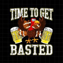 Time To Get Basted Png, Turkey Drinking Beer Thanksgiving Png, Beer Thanksgiving Png, Beer Thankful Png