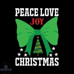 peace love joy christmas svg, christmas svg, peace love christmas svg