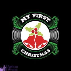 my first christmas svg, christmas svg, christmas bells svg, christmas holly svg