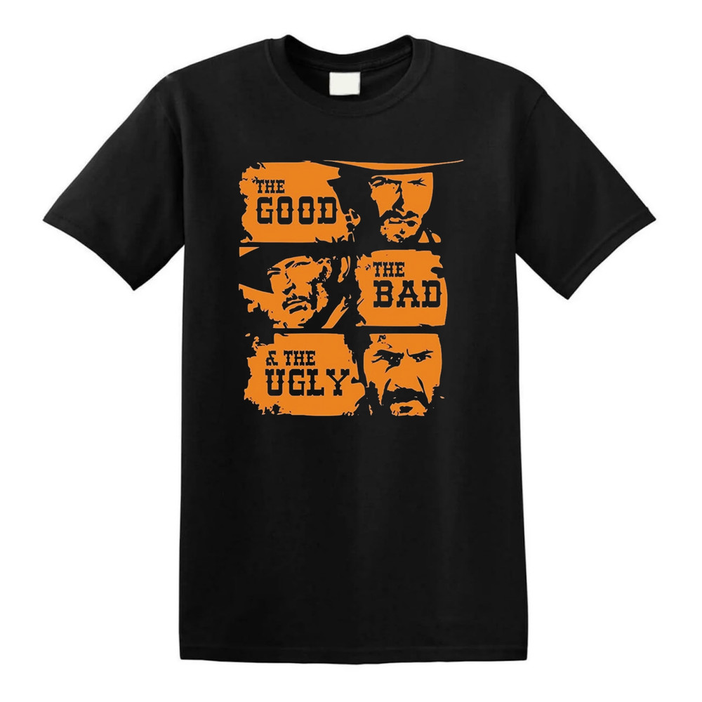 The Ugly The Bad The Good T-Shirt Men's Summer Cotton T-shirt.jpg