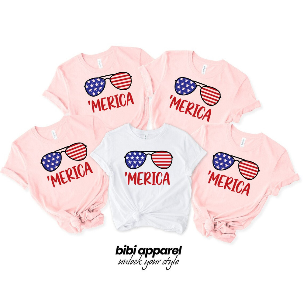 4th Of July America Sunglasses Shirt, Merica Shirt, Sunglasses Shirt, Independence Day Shirt, 4th of July Gift, Independence Day Gift - 2.jpg