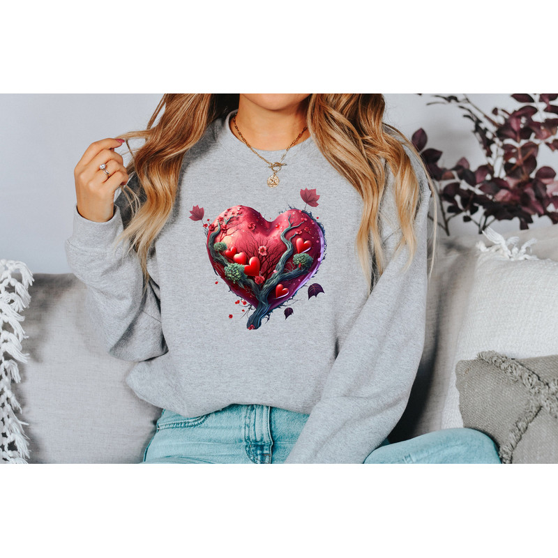 3D Heart shirt, Heart shirt, love shirt, valentine shirt, valentines day shirt, , couples sweaters, xoxo, happy valentines, Funny Valentine - 4.jpg
