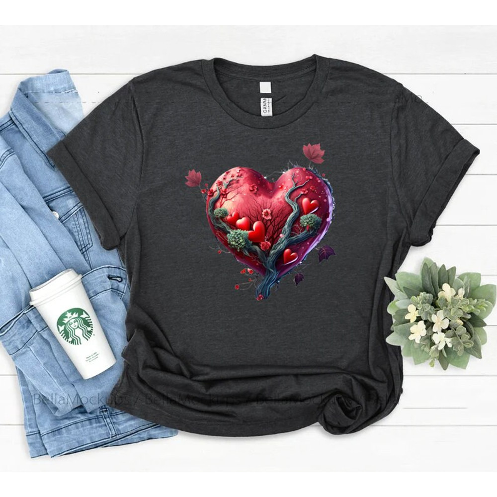 3D Heart shirt, Heart shirt, love shirt, valentine shirt, valentines day shirt, , couples sweaters, xoxo, happy valentines, Funny Valentine - 5.jpg