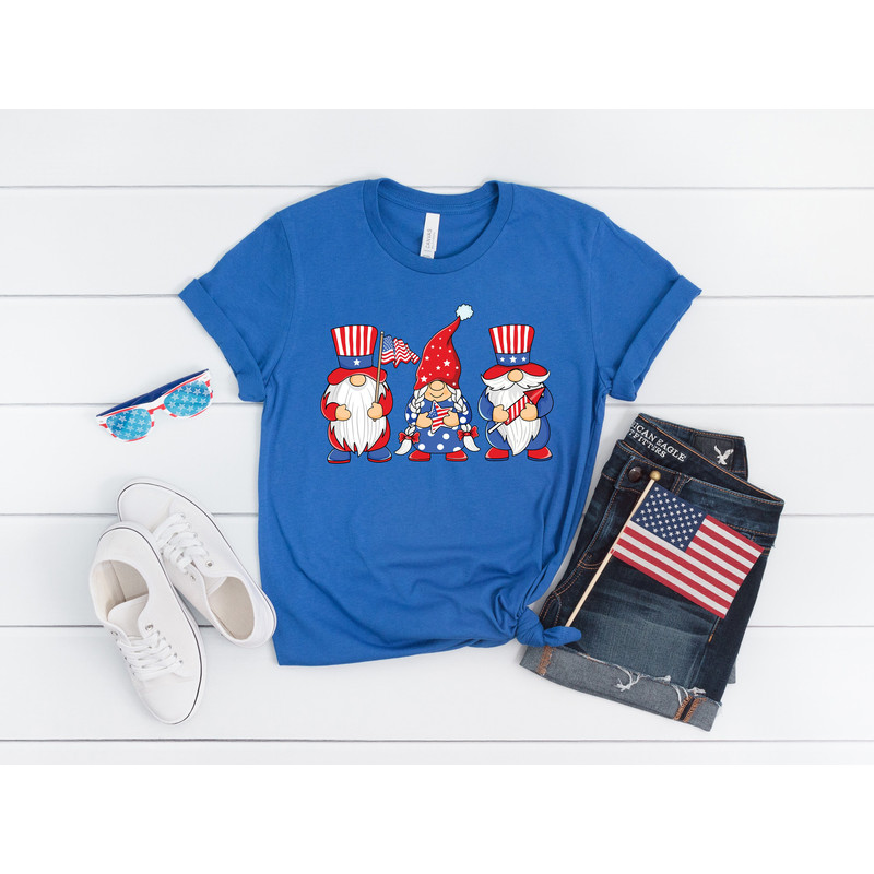 4th of July gnomes shirt, Gnome shirt, red white blue, 4th of july shirt, fourth of july shirt, patriotic shirt, merica shirt, america shirt - 5.jpg