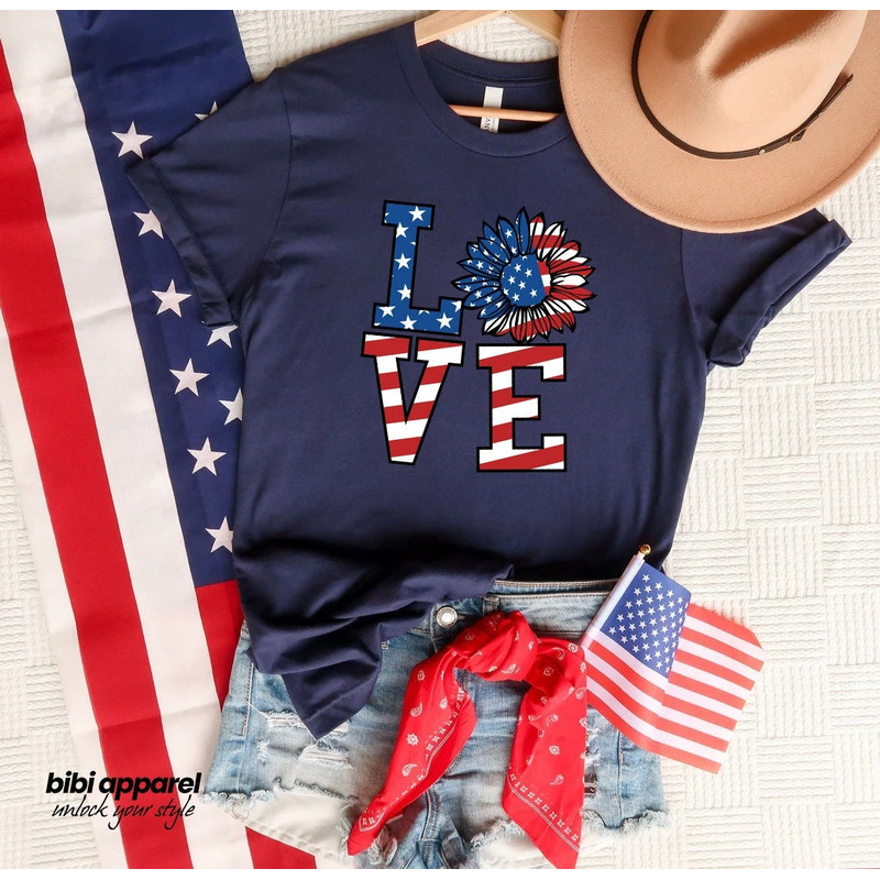 4th of July love Shirt ,Freedom Shirt, Fourth Of July Shirt, Patriotic Shirt, Independence Day Shirts, Patriotic Family Shirts, Memorial Day - 1.jpg