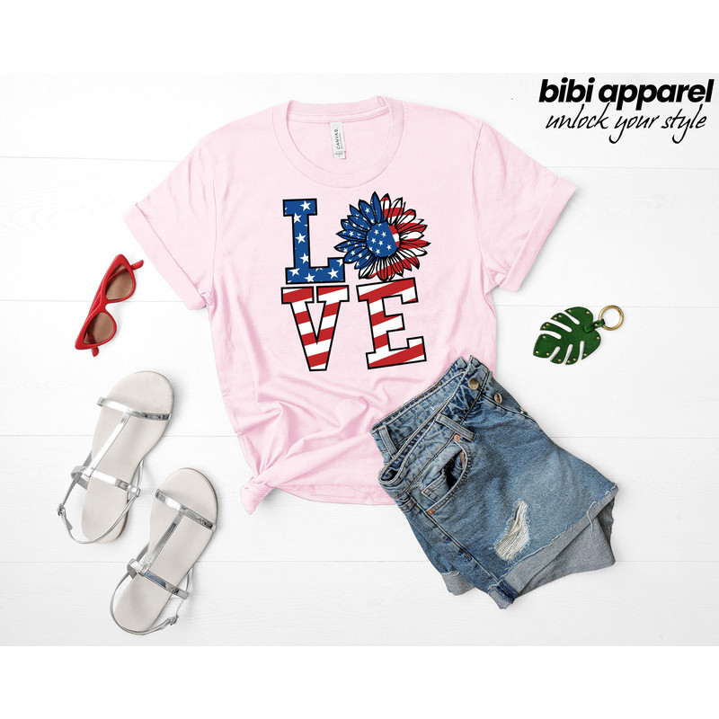 4th of July love Shirt ,Freedom Shirt, Fourth Of July Shirt, Patriotic Shirt, Independence Day Shirts, Patriotic Family Shirts, Memorial Day - 3.jpg