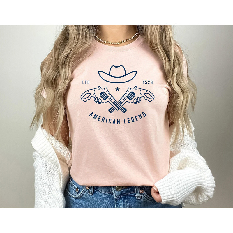 American Legend Cowboy shirt, cowgirl shirt, rodeo shirt, Howdy Shirt, texas sweatshirt, Western Graphic Tee, western sweatshirt, country - 4.jpg