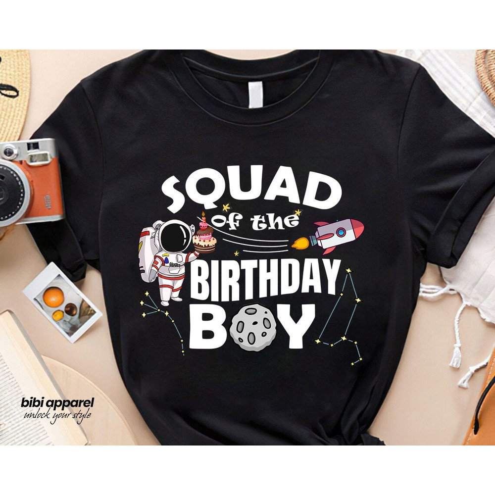 Astronaut Birthday Shirt, Family Astronaut Shirts, Family Rocket Shirt, Matching Birthday Boy, Rocket Birthday Shirts, Birthday Space Shirt - 2.jpg